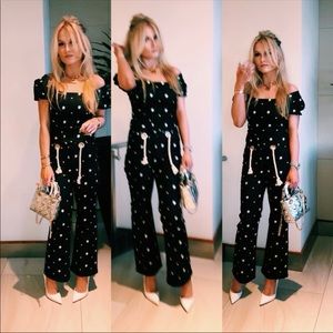 MIAOU daisy denim set like new